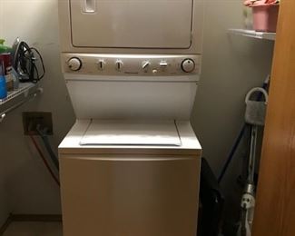 Frigidaire Stacked Washer and Dryer Very Clean
