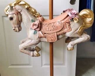 Vintage carousel horse 