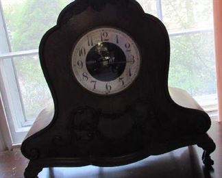 Curved Dresser or Mantle Clock