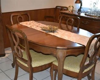Renoir Dining Table and Buffet