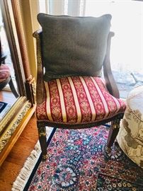 WOODEN FRENCH STYLE SIDE CHAIR-2 AVAILABLE 
