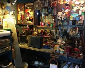 garage filled with treasure