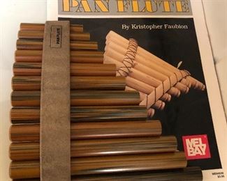 Mel Bay Pan Flute with book