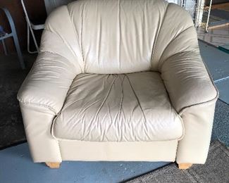 Pair of Leather chairs 
