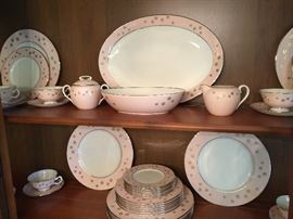 PRISTINE set of Lenox "Jewel" china.  You have to see it up close!