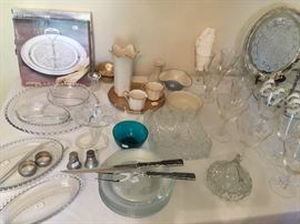 Candlewick glass, Lenox and more.