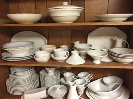 Groovy vintage dinnerware.