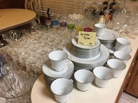 Noritake "Tahoe" china set.