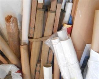 Posters are all in the basement