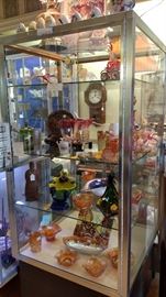 Great Display Case.....(Carnival Glass-SOLD)