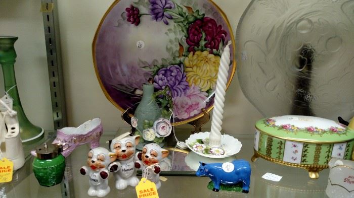 Hand painted China, etc