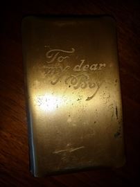 Soldiers shield Bible