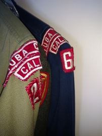 Vintage boy scout uniforms
