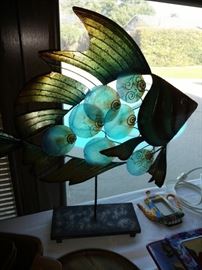 Fish sculpture