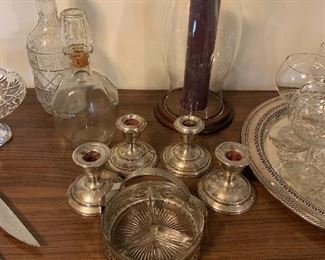 Nice selection of assorted silver plate.