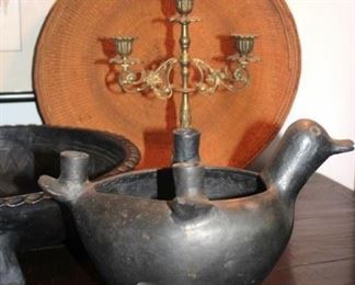 Candelabra, and Decorative Bowls
