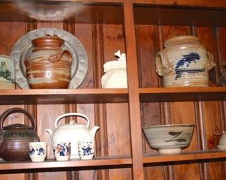 Assorted Bowls & Tea Pots