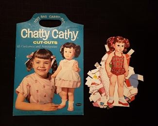 Chatty Cathy Paper Dolls