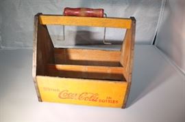 COCA-COLA WOOD CARRIER