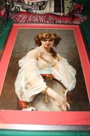 VINTAGE COCA-COLA LITHOGRAPH PRINT