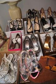 shoes, mostly size 8