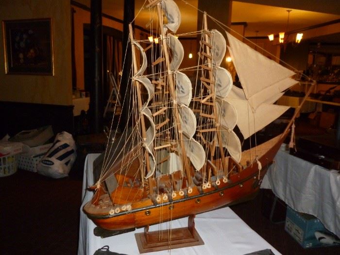 Neat old wood ship