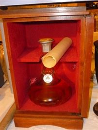 Cutty Sark in Baccarat Decanter & Wood Case