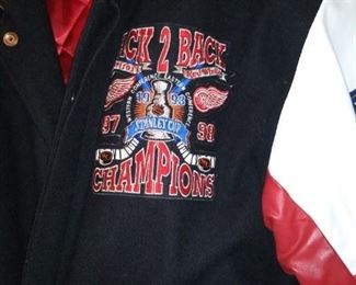 Red Wings Varsity Jacket Size XXL