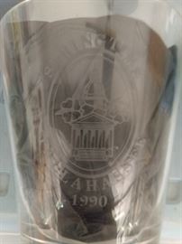 1990 Springtime Tallahassee glass ice bucket
