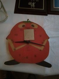 Vintage Florida award clock