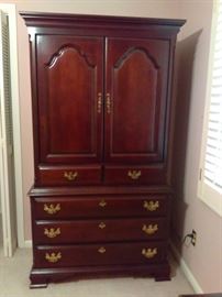 Tall chest TV cabinet