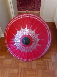 large Siamese paper umbrella