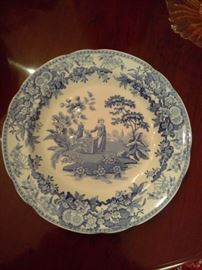 Spode "Blue Room Collection" plates