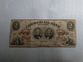 Authentic 1861 Selma Alabama note