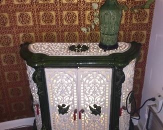 Turkish heater that has a light inside of it--It's just stunning