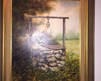 we have several original paintings by Mary Lewis