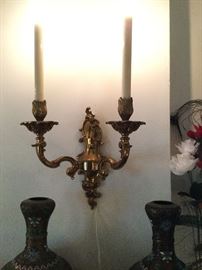 Pair sconces