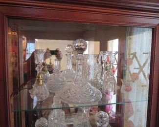 Waterford Ships Decanter, Perfume, Toothpick
