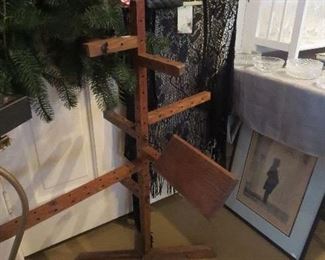 Unique Oak Store Display Piece