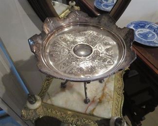 Inside Top of Victorian Tazza