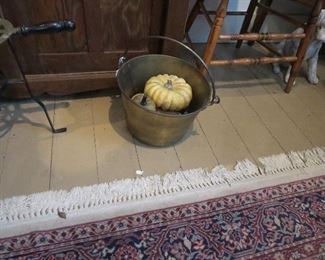 Old Brass Bucket