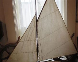 Super Antique Sail Boat Large