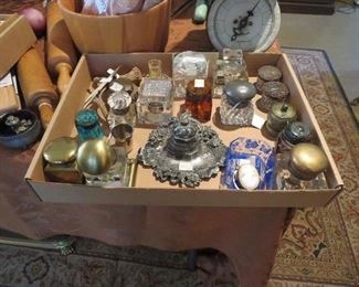 Collection of Inkwells