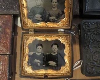 Sisters Early Photo in Case