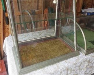 Slant Glass Front Counter Top Showcase, Country Store Showcase