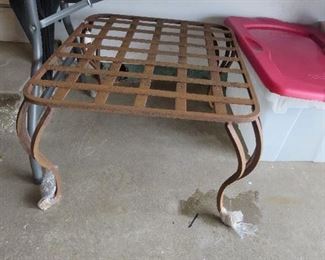 Cast Metal Patio Table