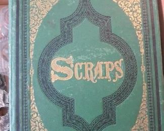 Super Victorian Scrap Book, Very nicely Done with great scraps