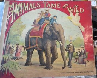 Childs Book Animals Tame and Wild Great Illustrations