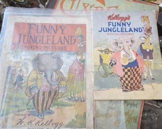 Kellogg Funny Land Jungle Books Different Years