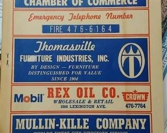 Vintage Thomasville, N.C. Directory